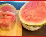 A picture of step 2 of An Interesting Watermelon Punch 🍉 to beat Summer ☀️.