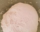 A picture of step 2 of Sourdough Pizza Bread.