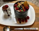 Une image de l'étape 7 de 🥞🍯 Healthy breakfast avoine chia ☕️ fruits rouges 🍓🍒🫐.