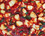 Hình bước làm 5 của món Kimchee Đu đủ
