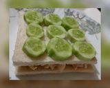 A picture of step 4 of Club Sandwich😍❤.