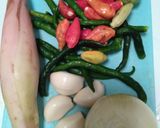 Foto langkah ke 3 dari resep Asin jambal tumis kecombrang.