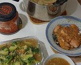 Foto langkah ke 7 dari resep Brokoli saus Tiram Tim Telur.