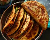 A picture of step 5 of Paneer Tikka Tacos.