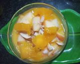 केसर बदाम मँगो मिल्क शेक (kesar badam mango milk shake recipe in marathi) रेसिपी स्टेप 2 फोटो 