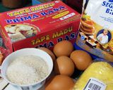 Foto langkah ke 1 dari resep Cake tape keju.