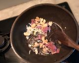 Foto langkah ke 4 dari resep Creamy beef mushroom fussili.