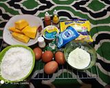 Foto langkah ke 1 dari resep Bolu Labu kuning marmer bunda thifa ☺️.