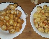கேரமல் மற்றும் சால்டடு /ஸ்பைஸி தாமரைபூ விதை பாப்கான் (Thamarai poo vithai popcorn recipe in tamil) ரெசிபி ஸ்டேப் 7 புகைப்படம்