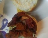 A picture of step 9 of Cheddar cheese Biscuits with Bacon.
