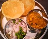 A picture of step 10 of Punjab's Famous Street Food: Chhole Bhature.