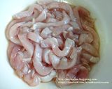 รูปขั้นตอนการทำที่ 1 ของ หมูคลุกฝุ่น