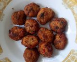 Foto langkah ke 8 dari resep Sate goreng/perkedel ikan.