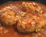 Фото кроку 7 до Творожно-мясные котлетки в томатном соусе😋.