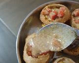 A picture of step 2 of Bhel puri.