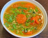Zöldborsóleves recept fázis 6 fotója