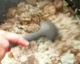 A picture of step 6 of Eggplant with Beef.