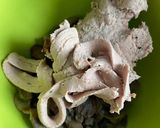 Rácsos gombás-májas táska recept fázis 1 fotója