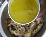 A picture of step 13 of Kuku Kienyeji (organic chicken) stew.