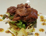 Foto del paso 4 de la receta: Ensalada de confit de pato y ajetes frescos