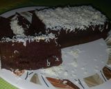 Foto langkah ke 8 dari resep Brownies kukus coklat - brownies 3sdm.