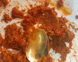 A picture of step 1 of Spicy prawns.