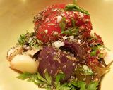 Foto del paso 8 de la receta Ensalada de pimientos asados, cebollas rojas y tomates