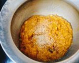 A picture of step 4 of RAVA SHEERA (kesari Halwa) Ganesh chaturthi special 😋.