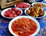 عکس مرحله 1 از دستور ترشی خلال پیاز