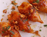 Foto del paso 16 de la receta: Calamarcitos rellenos de rape y gambas