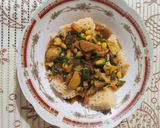 Foto langkah ke 5 dari resep Bihun Jagung Kering Kuah Capcay.