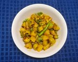 A picture of step 3 of Pointed Gourd Dry Sabzi.