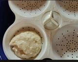 A picture of step 8 of Rava idli.