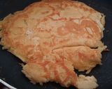 A picture of step 4 of Eggless pancakes.