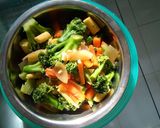 Foto langkah ke 5 dari resep Tumis brokoli wortel jagung (baby corn).