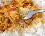 Foto del paso 4 de la receta: Repollo rehogado con tofu