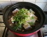 A picture of step 6 of Mixed Mushroom & Tofu Soup (Vegan/Vegetarian/Low Carb).
