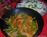 A picture of step 8 of Green Beans Stew With Beef خورشت لوبیا سبز.