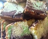 Foto langkah ke 15 dari resep Bolu pandan coklat.