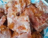 Hình bước làm 1 của món Sườn xào chua ngọt với khế
