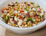 Foto del paso 4 de la receta: Ensalada de garbanzos con pulpo