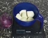 A picture of step 1 of Pickled Kohlerabi.