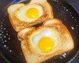 A picture of step 5 of Brad's egg in a hole.