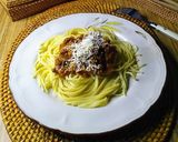 Foto langkah ke 5 dari resep Spaghetti Saos Delmonte Daging Sapi.