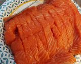 A picture of step 1 of Salmon cake.