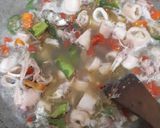 Foto langkah ke 5 dari resep Cumi Kering Tomat Ijo.