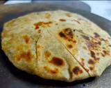 Chauli & nuts stuffed paratha recipe step 7 photo