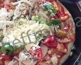 A picture of step 8 of Double stuffed pizza.