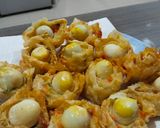 Foto langkah ke 6 dari resep Tahu fantasi telor puyuh.