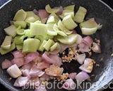 A picture of step 4 of Bok Choy and Tofu Stir Fry.